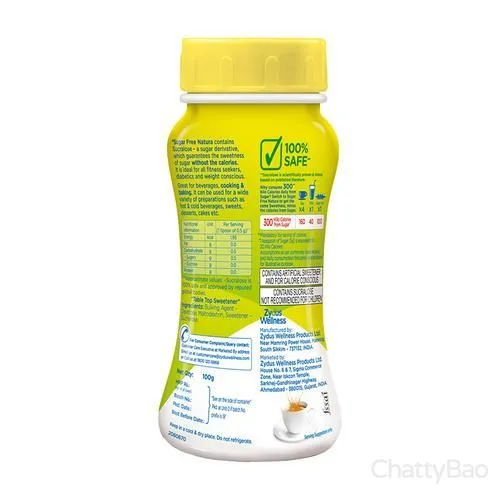 Sugarfree Natura Low Calorie Sweetener 100 g view 2