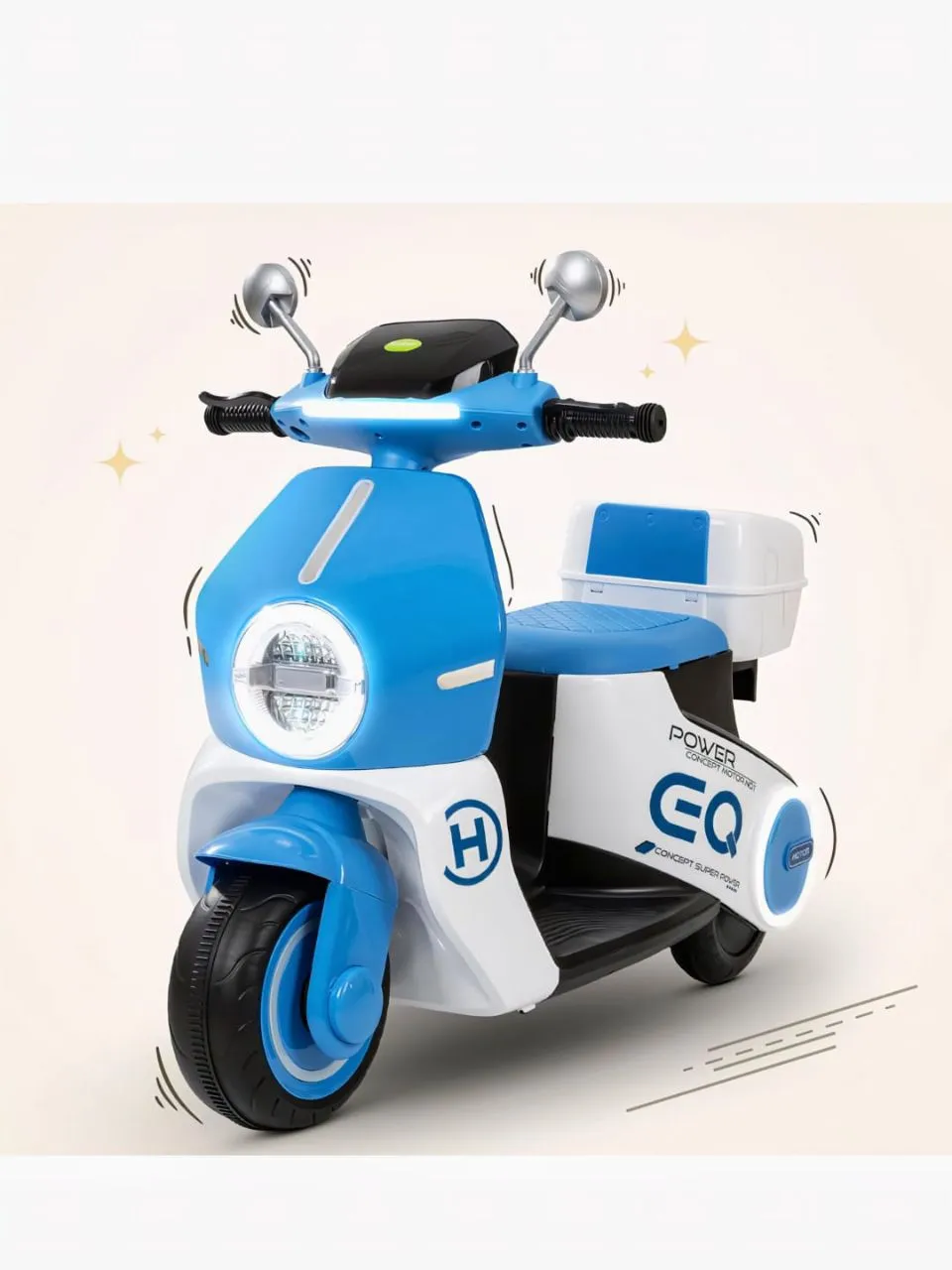 Baybee Power EQ Electric Scooter view 5