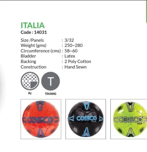 Cosco Italia Football Size-3 view 2