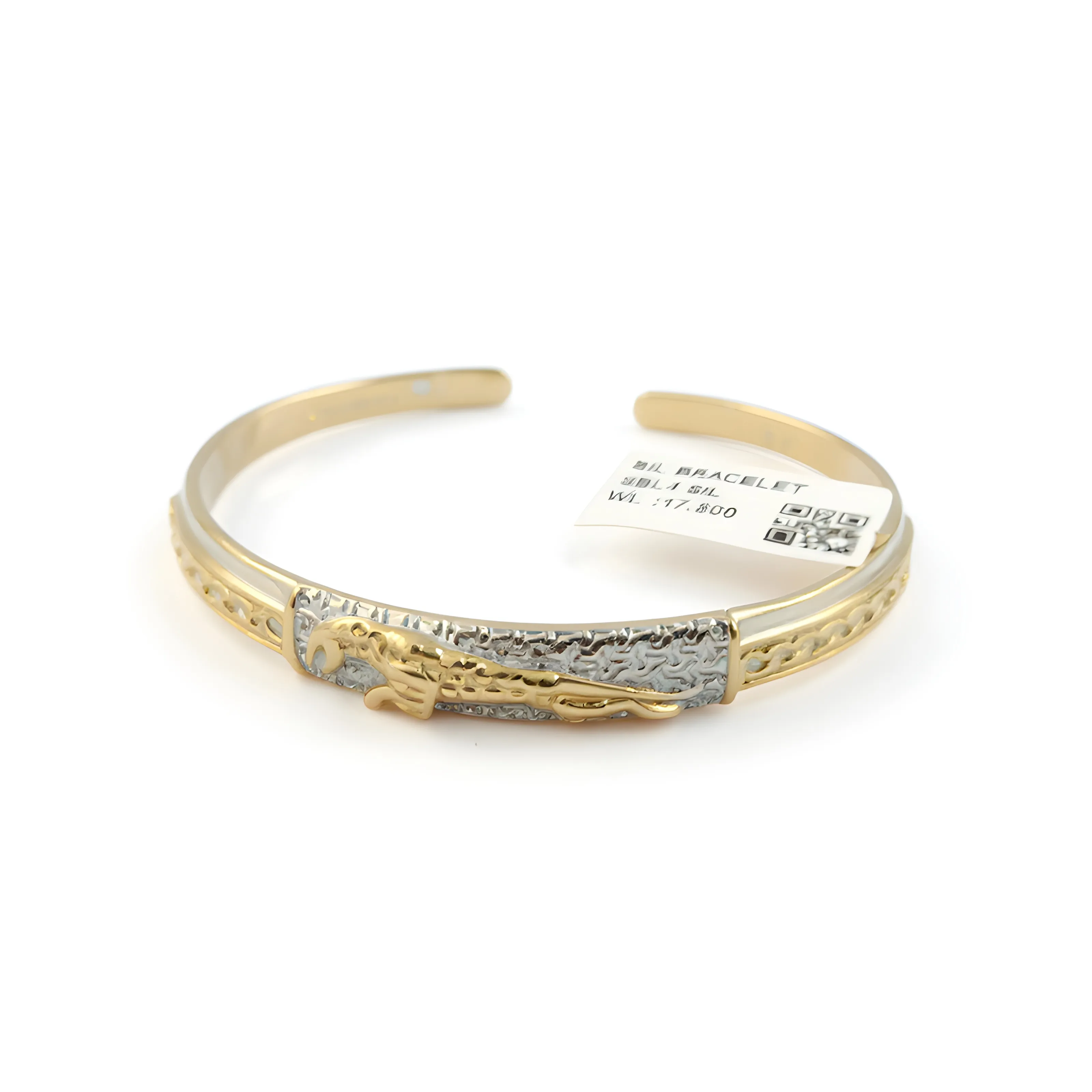 Silver Filigree Bracelet view 2