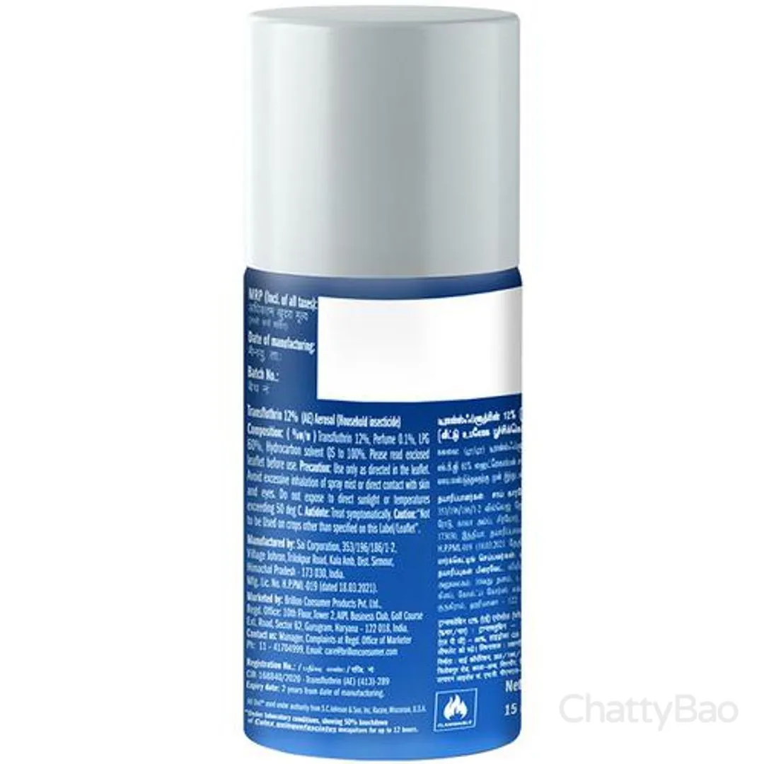 All Out All Night Mosquito Killer Spray - Lasts 30 nights 15 ml view 2