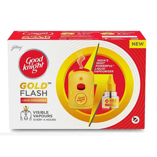 Good Knight Gold Flash Combi Pack Machine with Refill 45 ml view 2