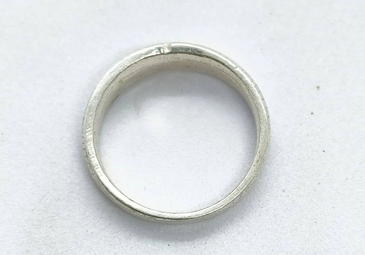 Textured Silver Band (AVSR-34) view 2