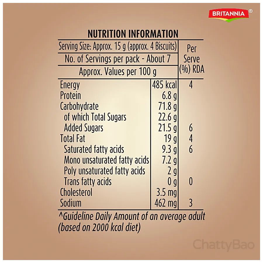 Britannia BisCafe - Super Thin Coffee Crackers 100 g view 3