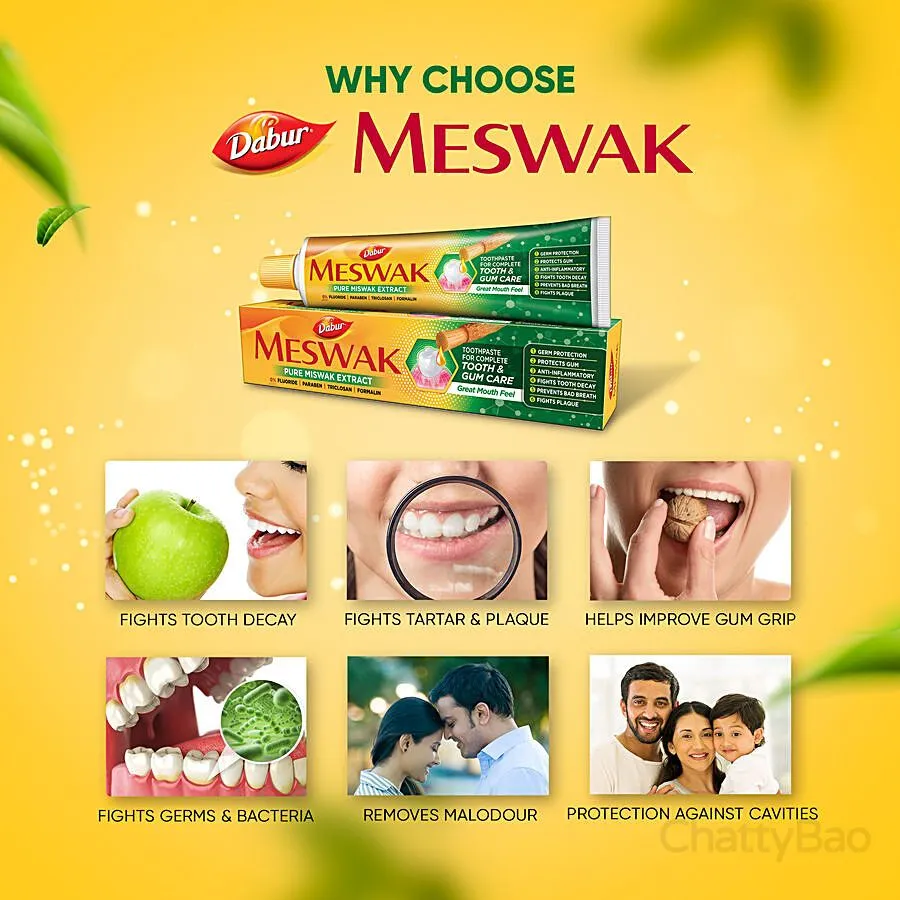 Dabur Meswak Toothpaste 300 g view 3