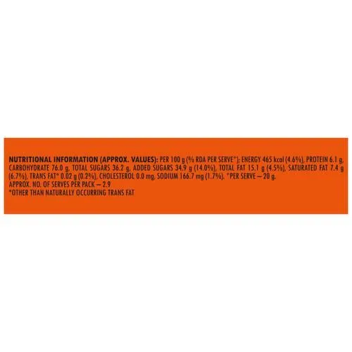 Sunfeast Bounce Creme Biscuits - Orange 100 g view 3