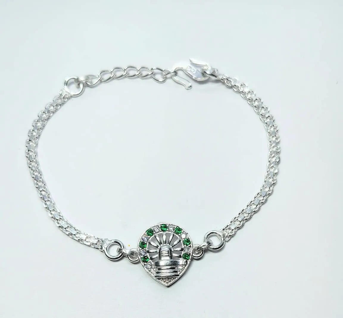 Silver Heart Rakhi (AVRH-21) view 3