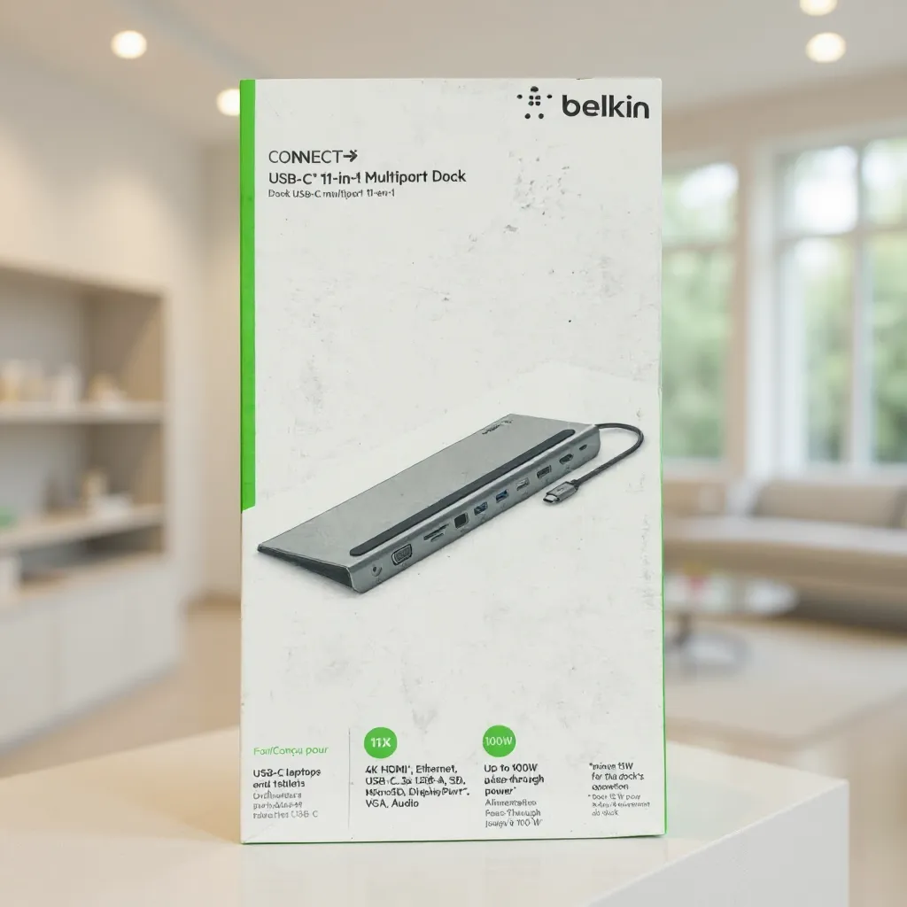 Belkin CONNECT USB-C 11-in-1 Multiport Dock view 2