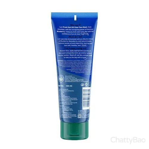 Himalaya Fresh Start Oil Clear Blueberry Face Wash 100 ml view 2