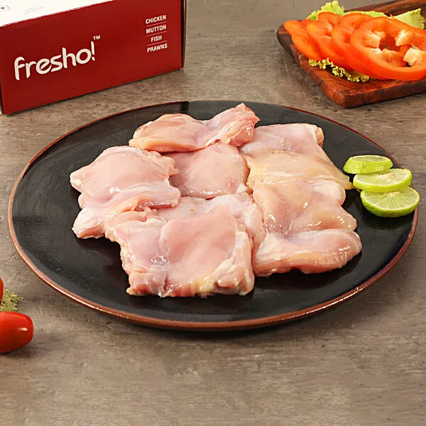 Fresh Chicken Leg Thigh Boneless view 2