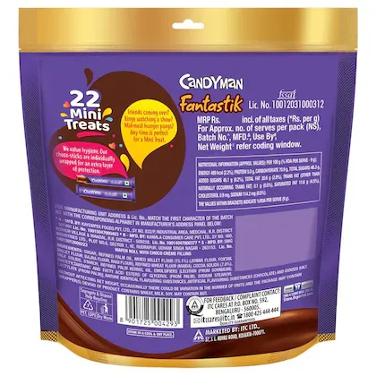 Candyman Fantastik Mini Treats 125 g view 2