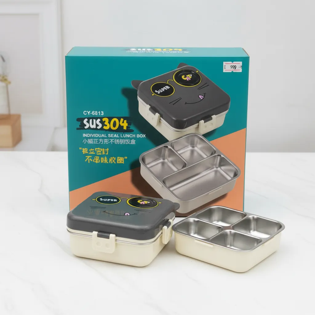 SUS304 Individual Seal Lunch Box