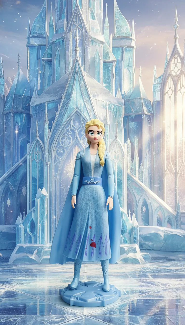 Frozen 2 Elsa Action Figure view 3