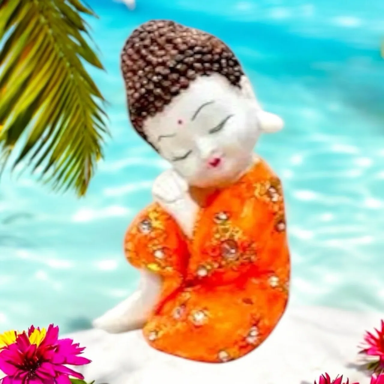 Decorative Buddha Figurine view 2