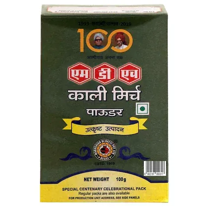 MDH Black Pepper Powder 100 g view 2