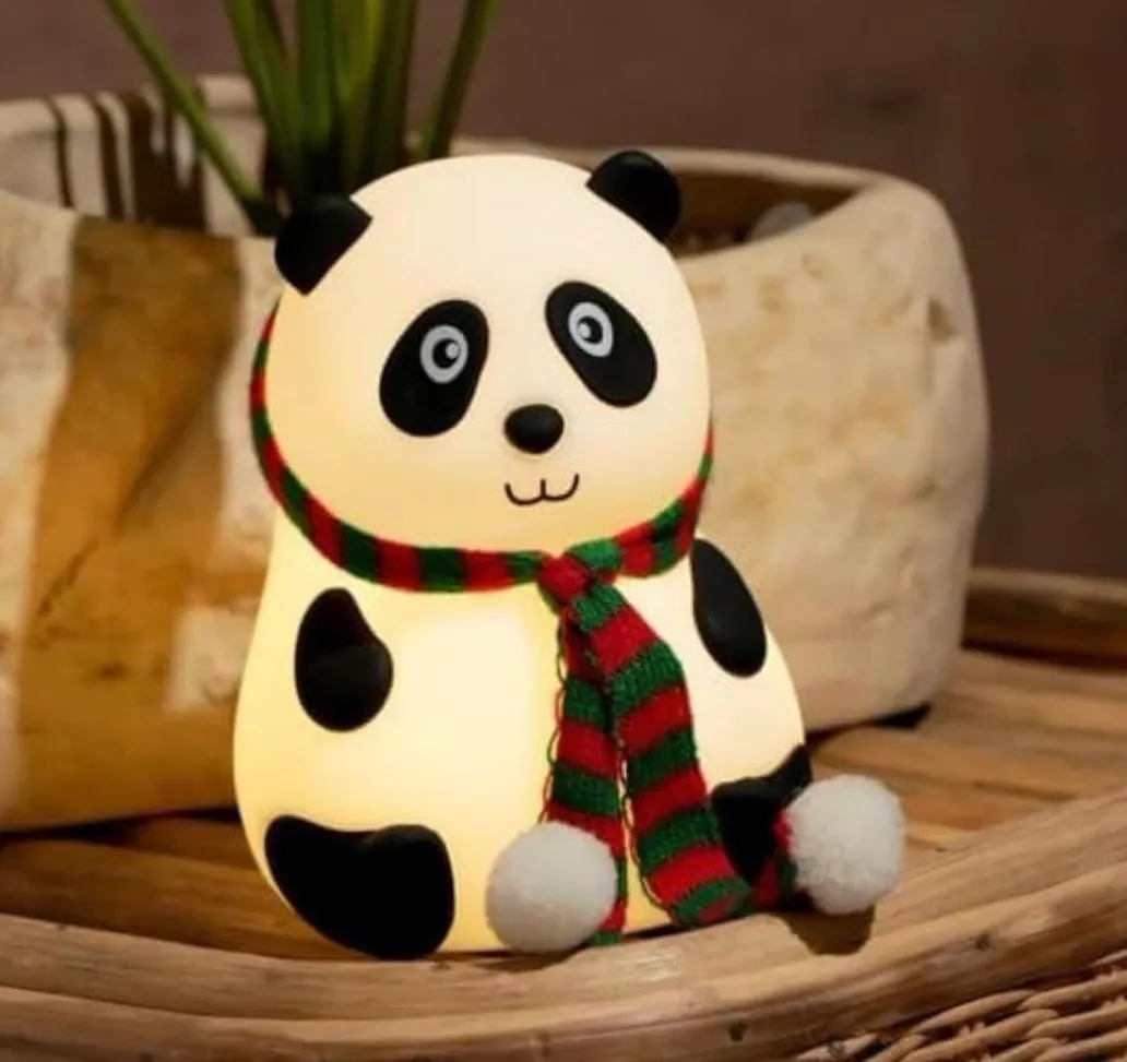 Panda Figurine with Scarf view 2