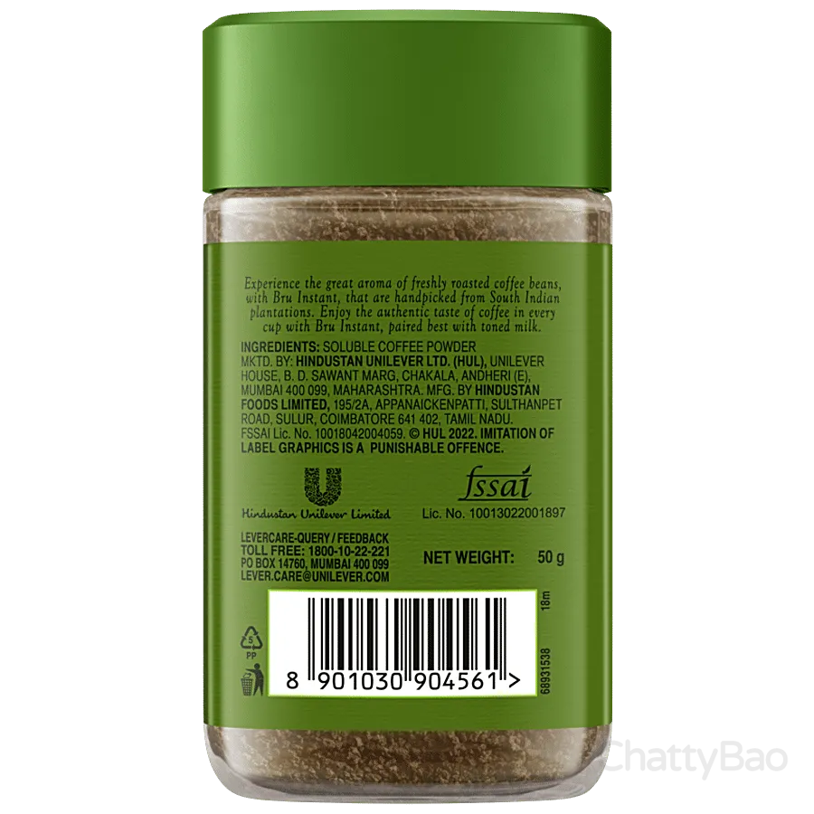 Bru Instant Coffee Jar 50 g view 2