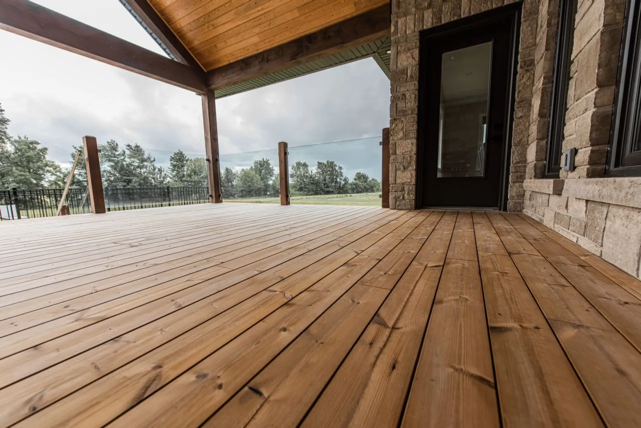 Pine Decking view 5