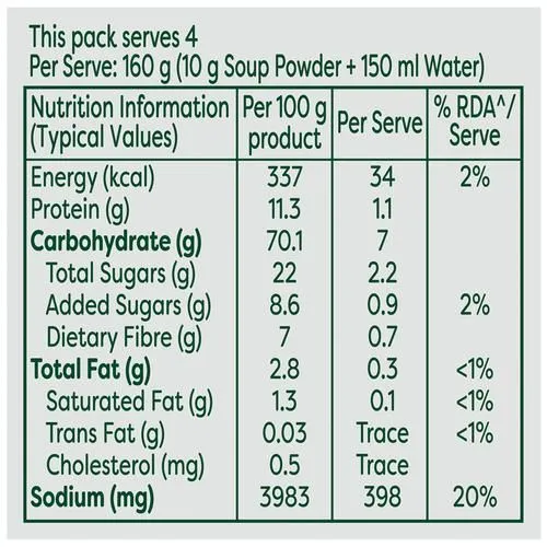Knorr Mixed Vegetable Soup 40 g view 3