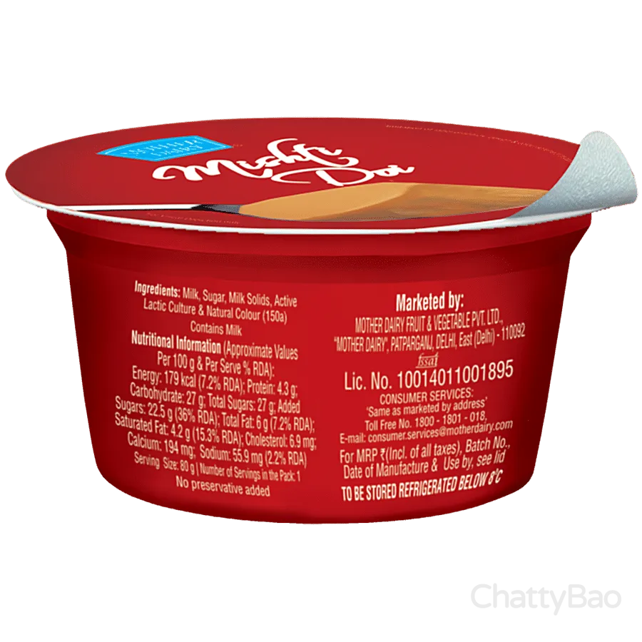 Mother Dairy Mishti Doi 80 g view 2