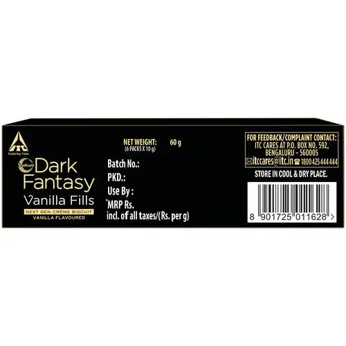 Sunfeast Dark Fantasy - Vanilla Fills 60 g view 2
