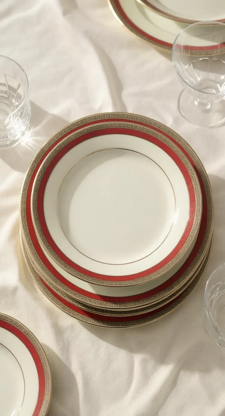 Elegant Dinner Plates Dankotua view 3