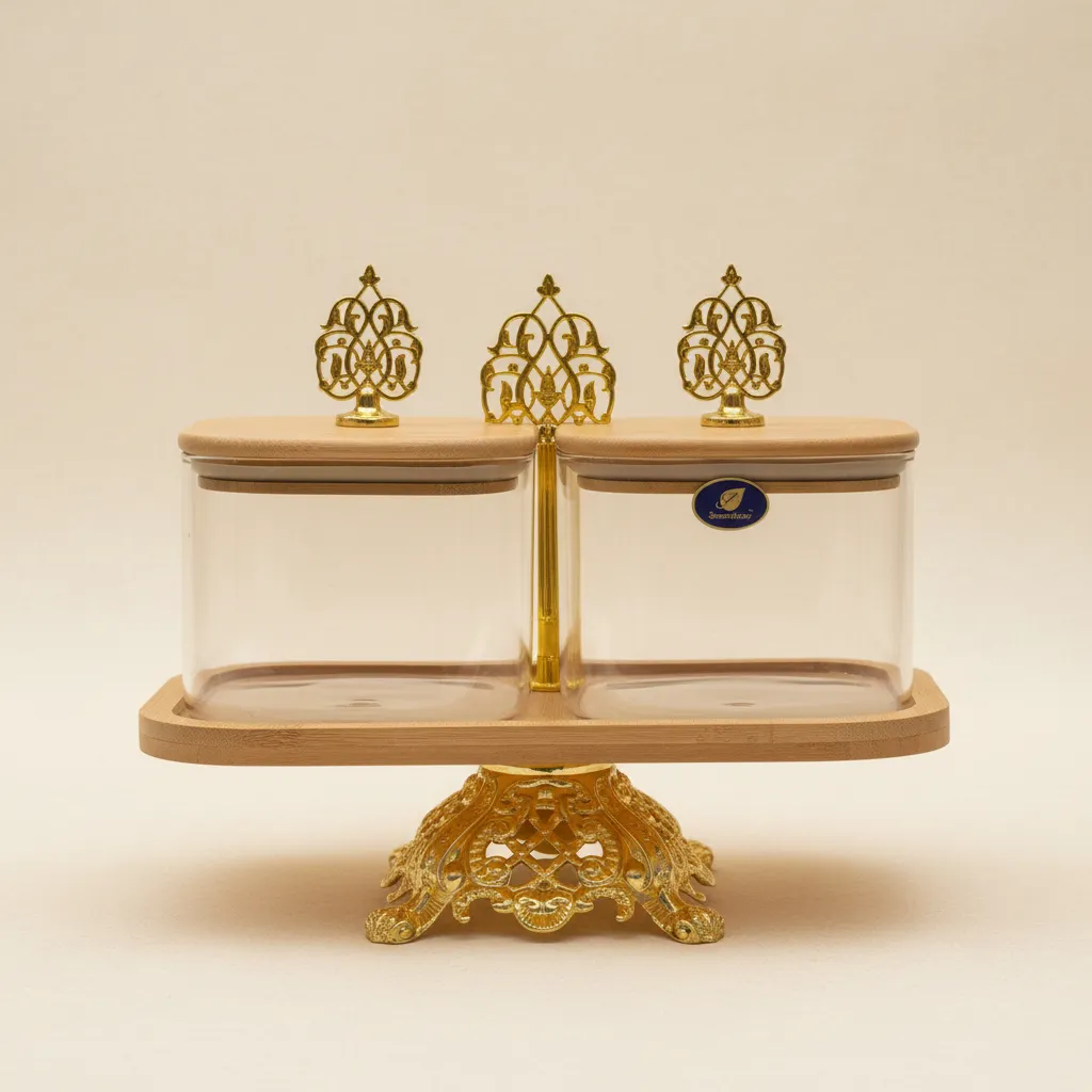 Smartdeco Ornate Glass Tumbler Set view 2