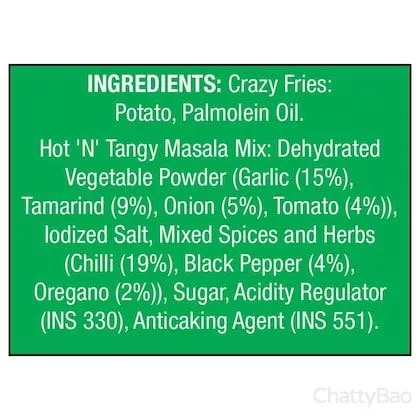 McCain Crazy Fries Masala Mix Hot 'n' Tangy 400 g view 5