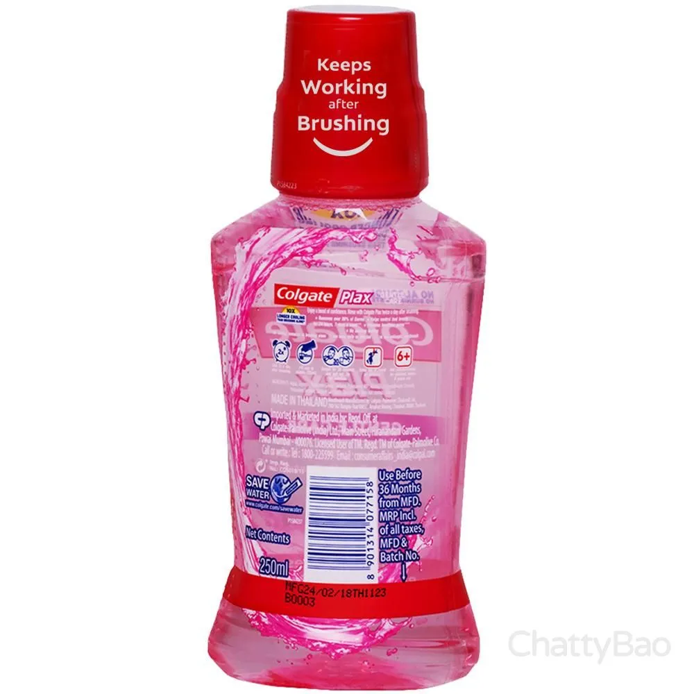 Colgate Mouthwash - Colgate Plax, Gentle Care 250 ml view 2