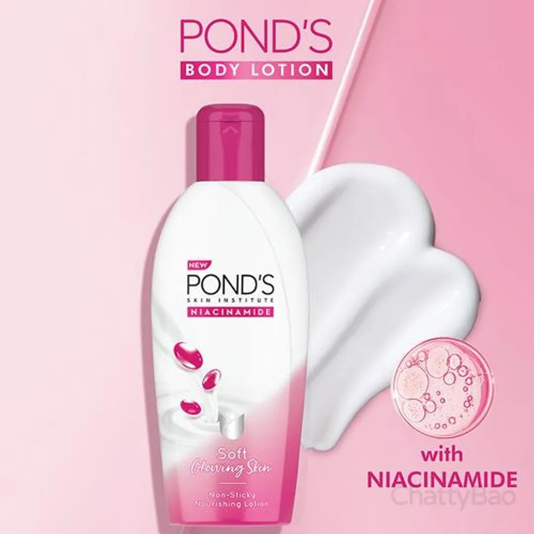Ponds Niacinamide Nourishing Body Lotion Soft Glowing Skin 90 ml view 3