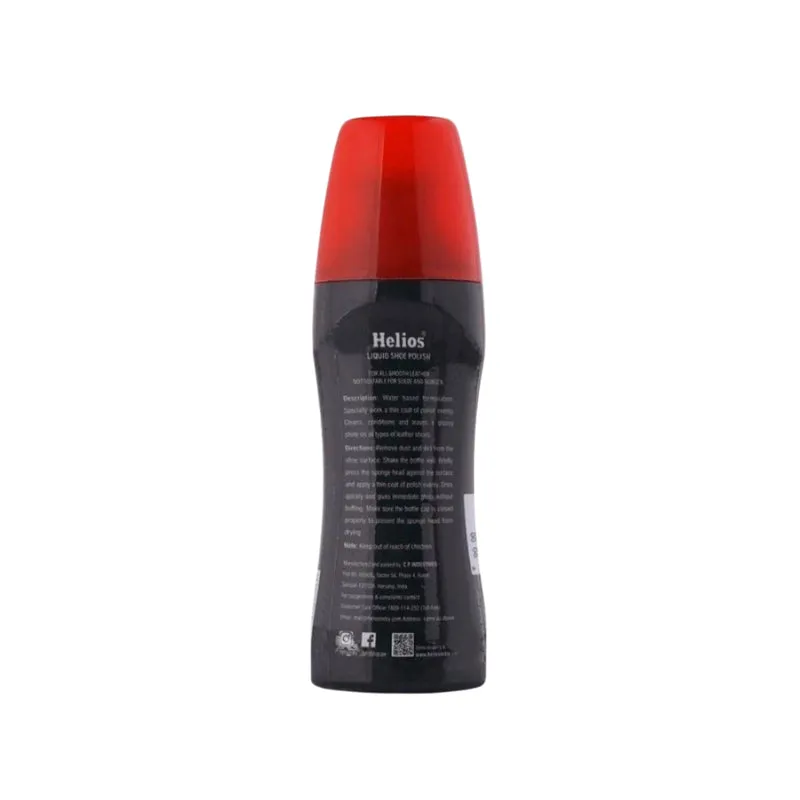Helios Liquid Shoe Polish Black 70 g view 2