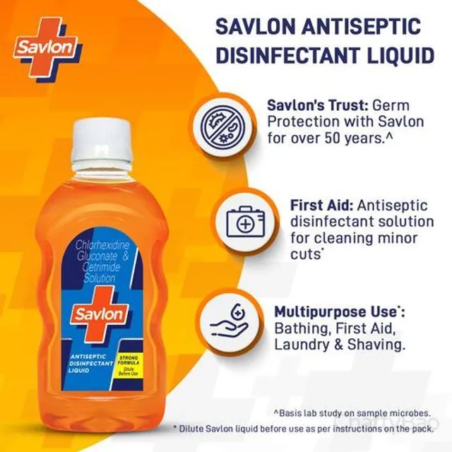 Savlon Antiseptic - Disinfectant 200 ml view 4