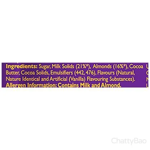 Cadbury Dairy Milk Silk - Roast Almond Chocolate 58 g view 5
