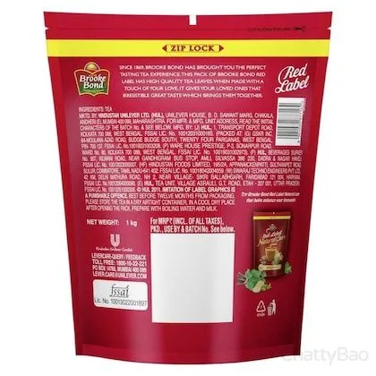 Brooke Bond Red Label Tea 1 Kg view 2