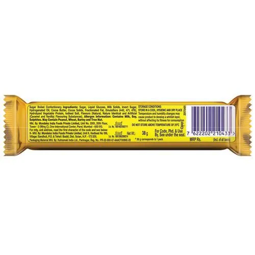 Cadbury 5 Star Chocolate Bar 38 g view 2