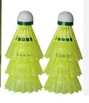 Yonex Mavis 350 Nylon shuttlecock Green cap ( Pack of 6 ) view 2