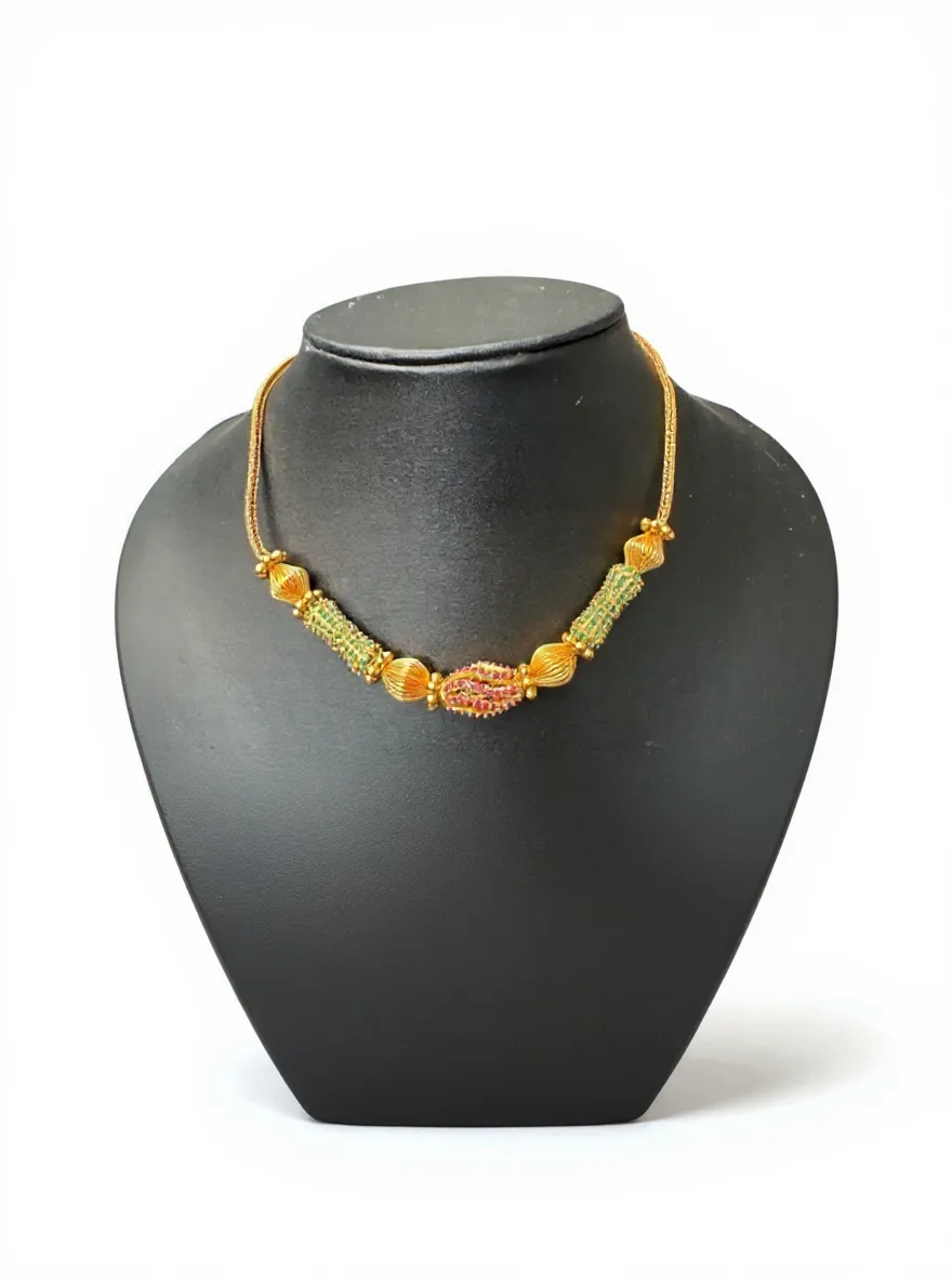 Traditional Temple Theme Choker view 2
