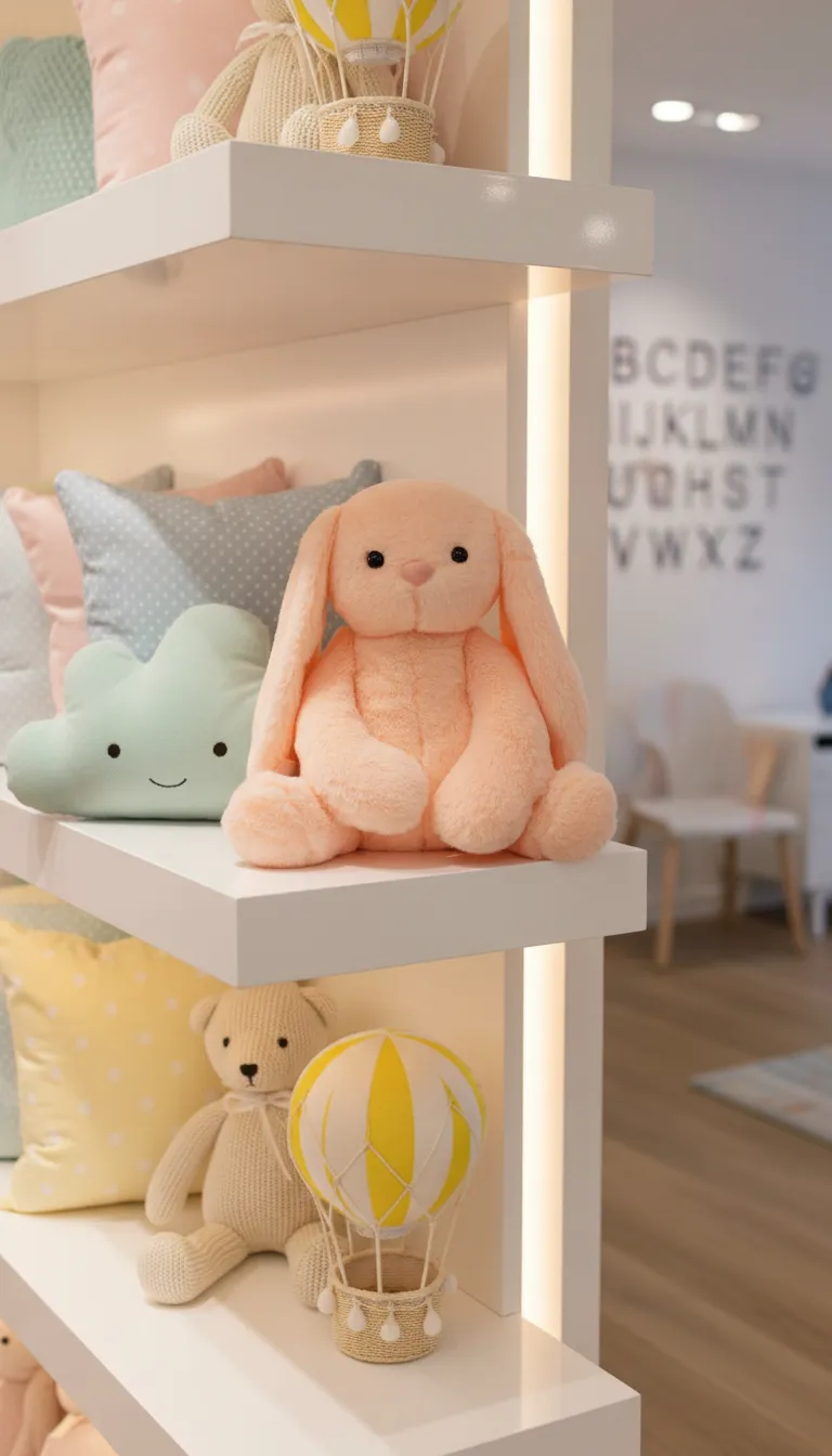 Plush Bunny Toy Mirada view 2