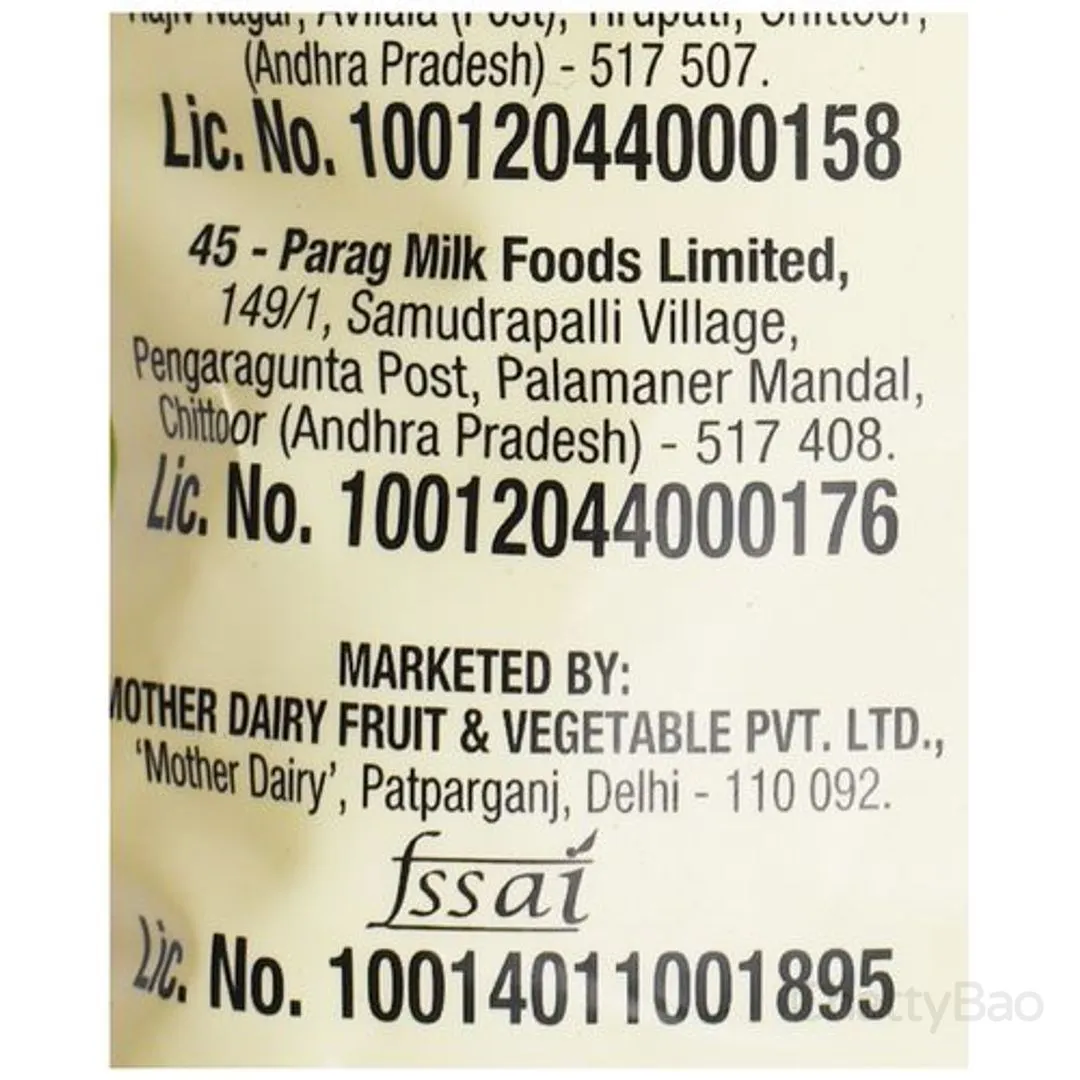 Mother Dairy Cow Ghee Pouch 1 L view 4