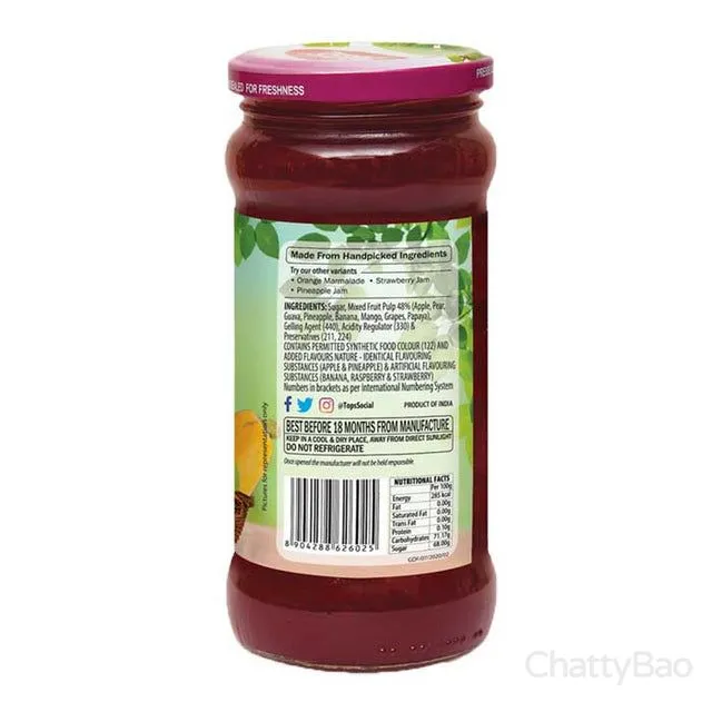 Tops Mixed Fruit Jam 475 g view 2