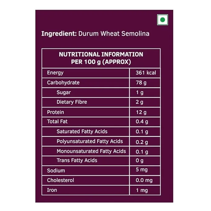 Keya Spirali Fusilli Wheat Semolina Pasta 500 g view 3
