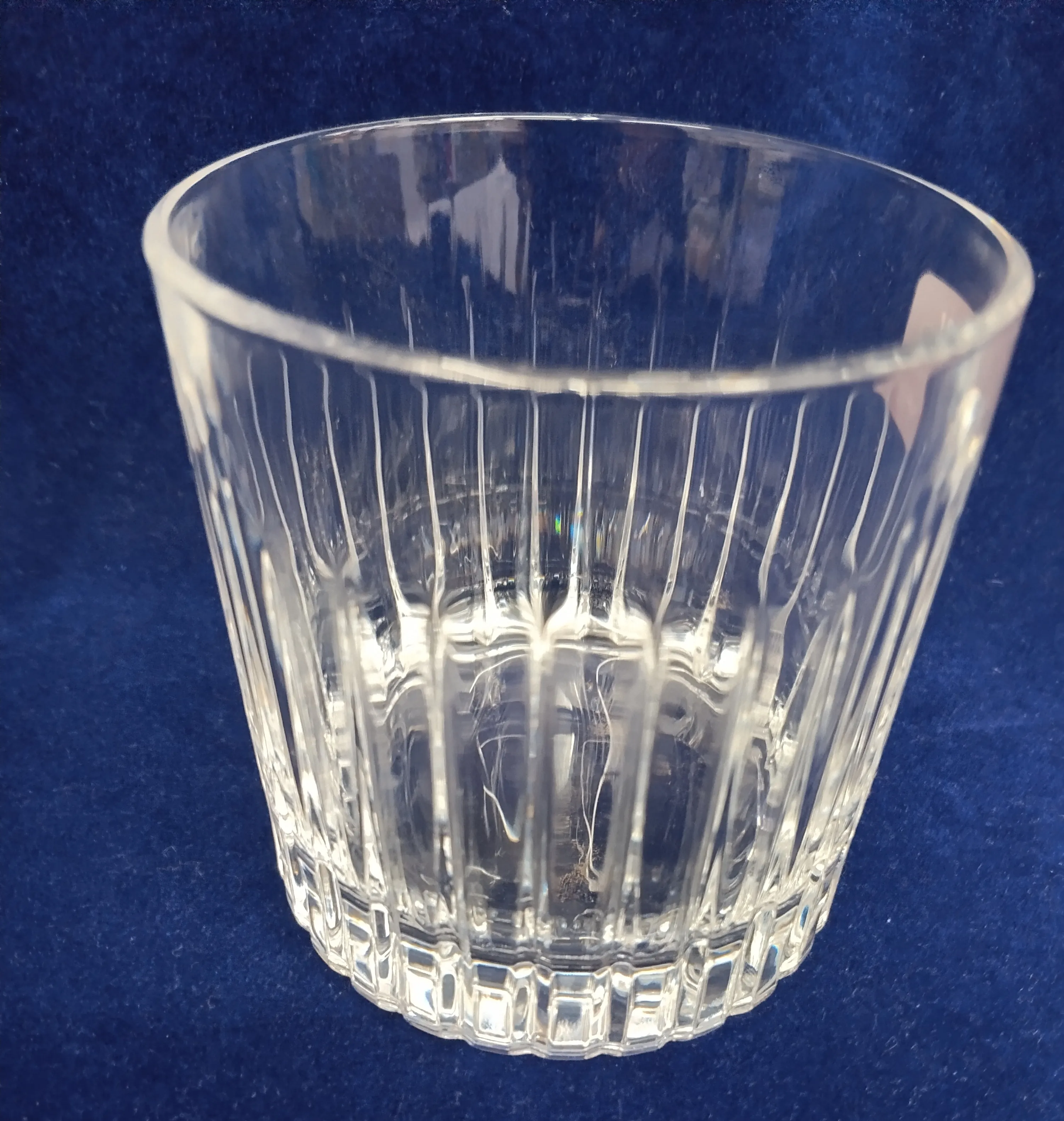 Faceted Crystal Glass view 2
