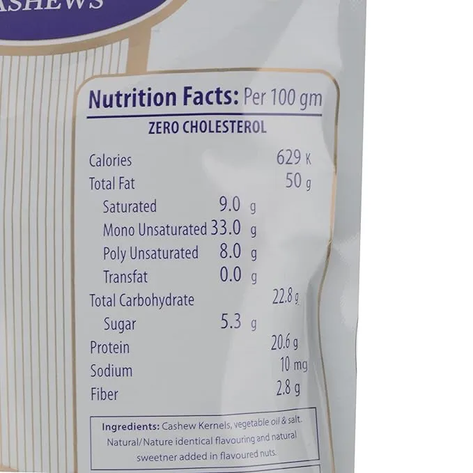 DCC Delicious Cashew Roasted & Salted 200 g view 3