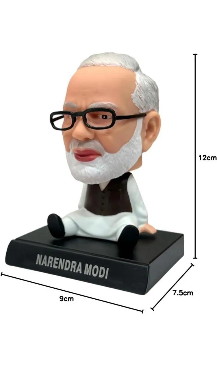 Spring Neck Narendra Modi Figurine view 4
