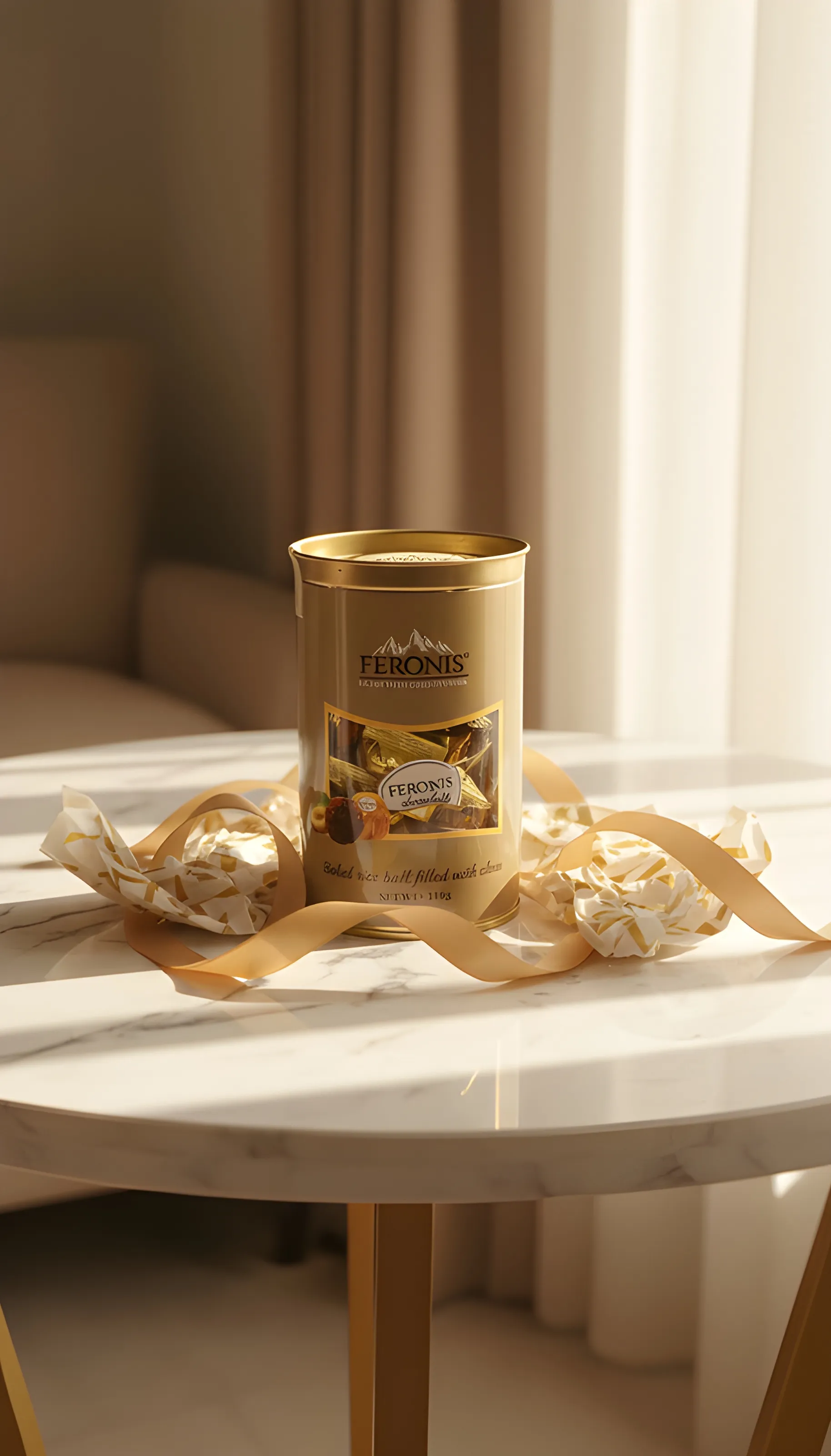 Feronis Chocolate Canister (Imported)