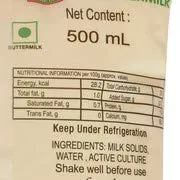 Amul Buttermilk Pouch 500 ml view 3