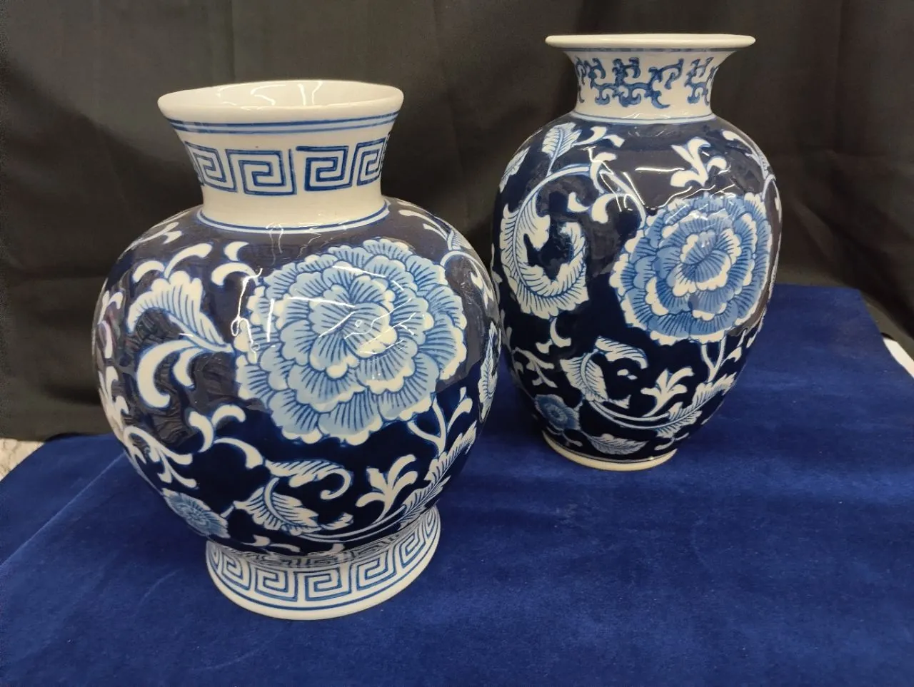 Blue and White Porcelain Vase view 7