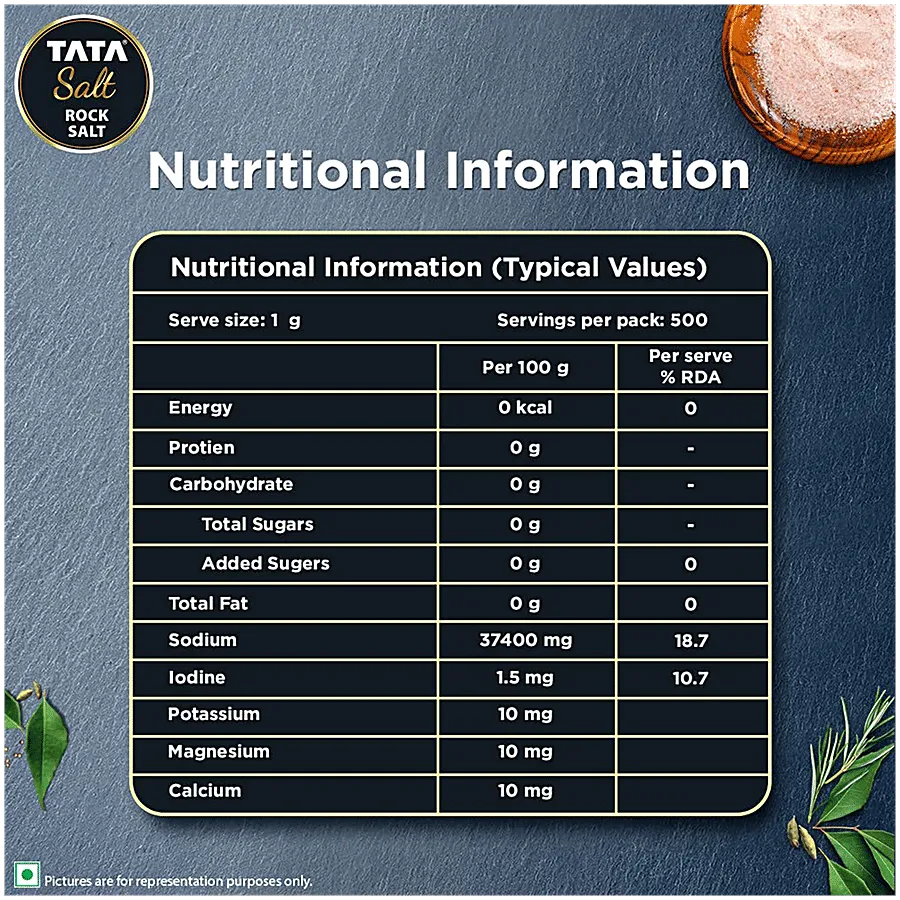 Tata Rock Salt/ Namak 500 g view 3