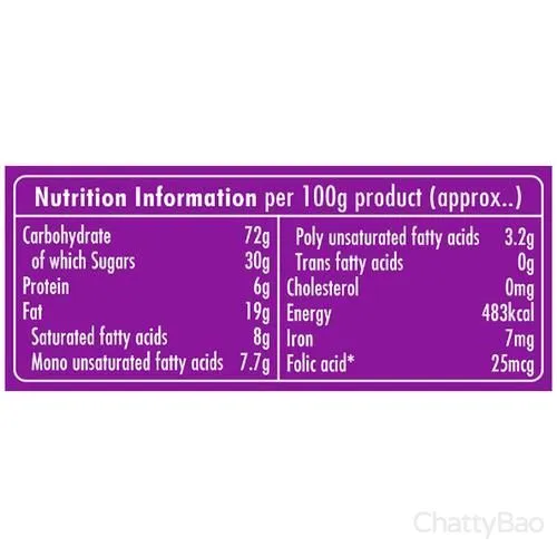 Britannia Tiger Krunch Chocochip Biscuit 400 g view 3