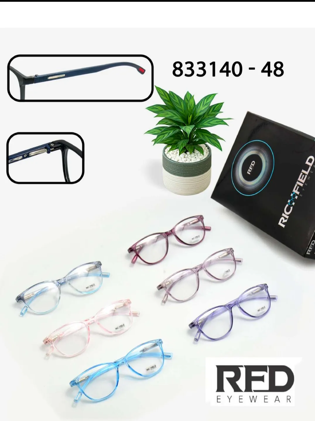 Red Eyewear 833140-48 view 3